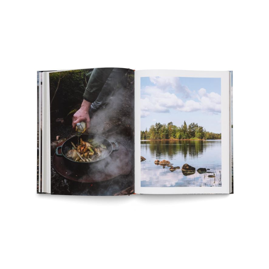 Koffietafelboek Cooking on Fire van gestalten & Eva Helbæk Tram and Nicolai Tram