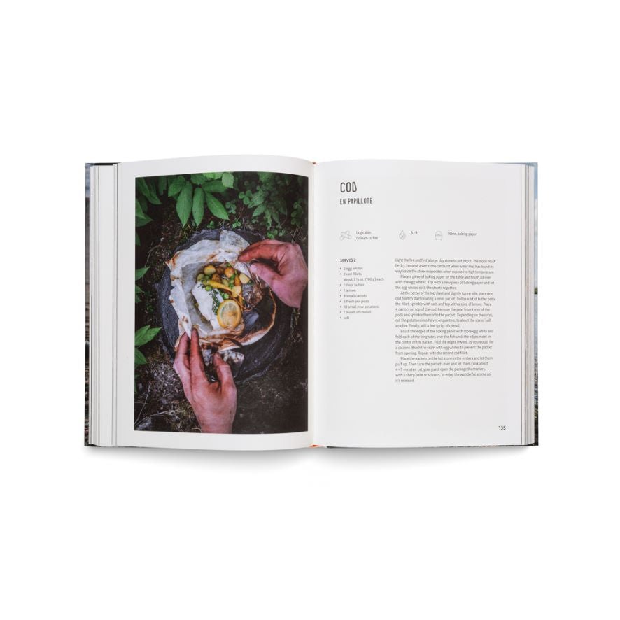 Koffietafelboek Cooking on Fire van gestalten & Eva Helbæk Tram and Nicolai Tram