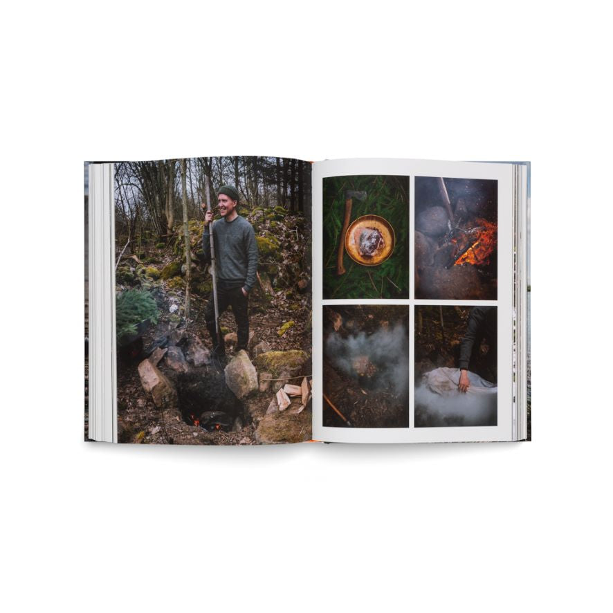 Koffietafelboek Cooking on Fire van gestalten & Eva Helbæk Tram and Nicolai Tram