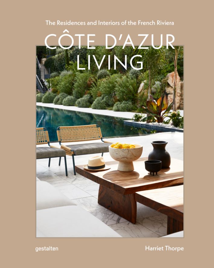 Koffietafelboek Côte d’Azur Living van gestalten & Harriet Thorpe