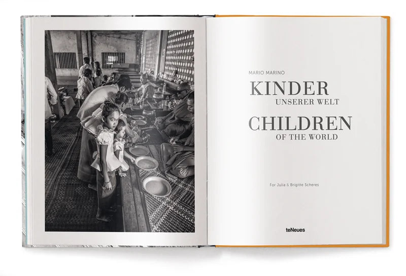 Koffietafelboek Children of the World van Mario Marino