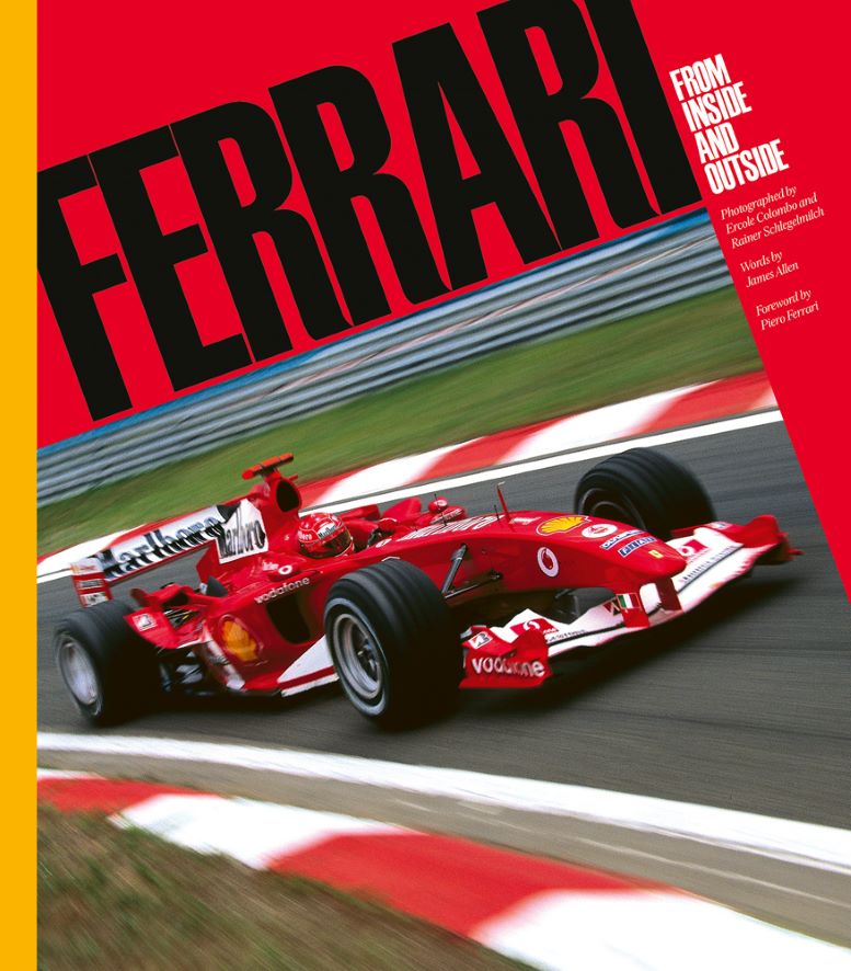 Koffietafelboek Ferrari, From Inside and Outside van James Allen, Rainer Schlegelmilch en Ercole Colombo