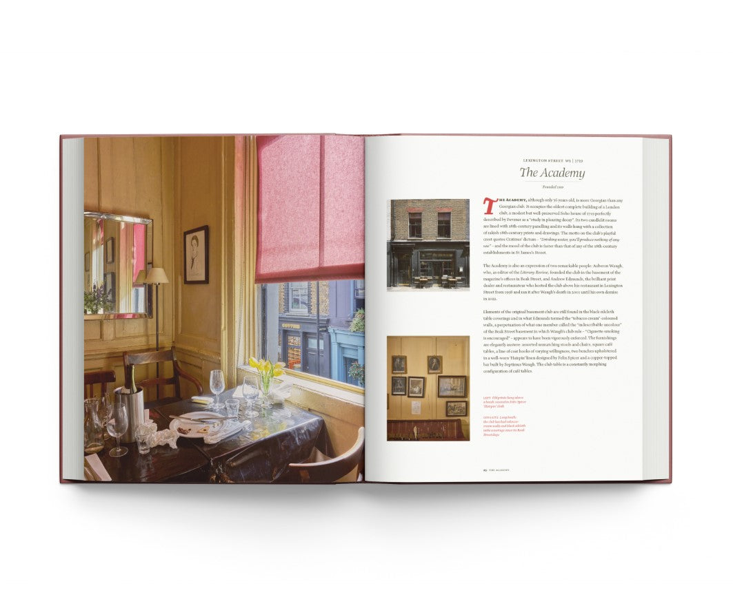 Koffietafelboek The London Club. Architecture, Interiors, Art