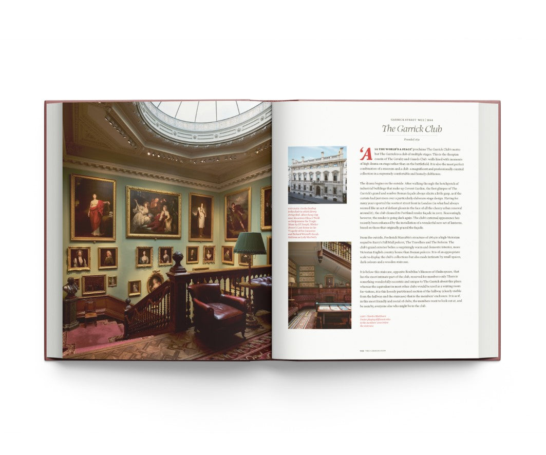 Koffietafelboek The London Club. Architecture, Interiors, Art