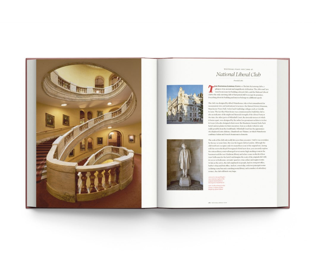 Koffietafelboek The London Club. Architecture, Interiors, Art