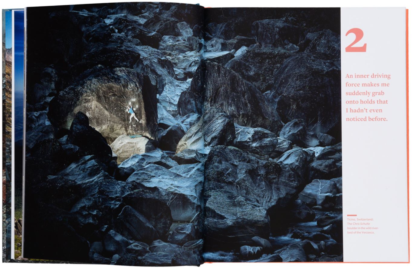 Koffietafelboek Bouldering van gestalten en Bernd Zangerl