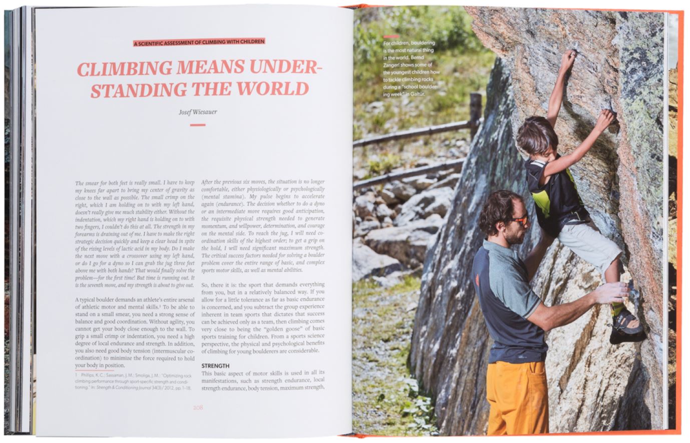 Koffietafelboek Bouldering van gestalten en Bernd Zangerl