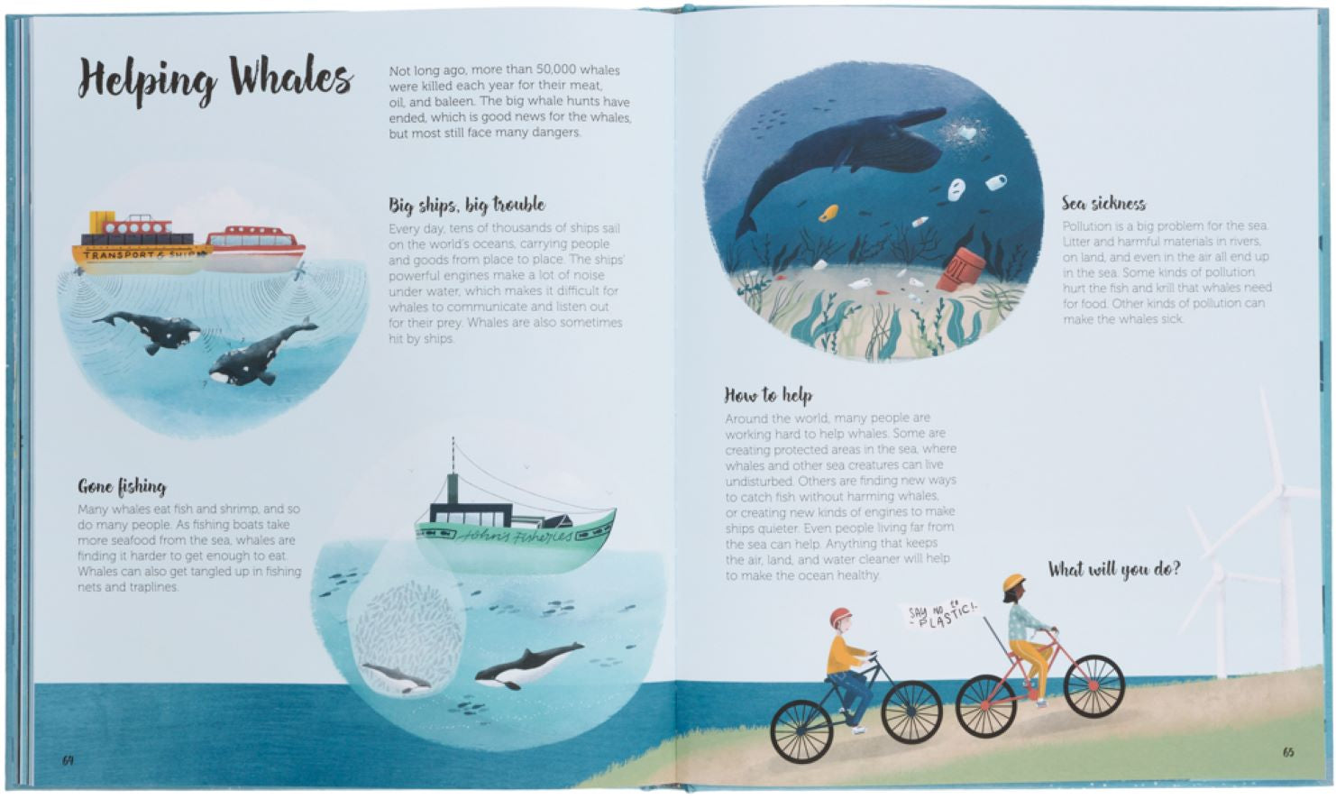 Kinderboek The World of Whales