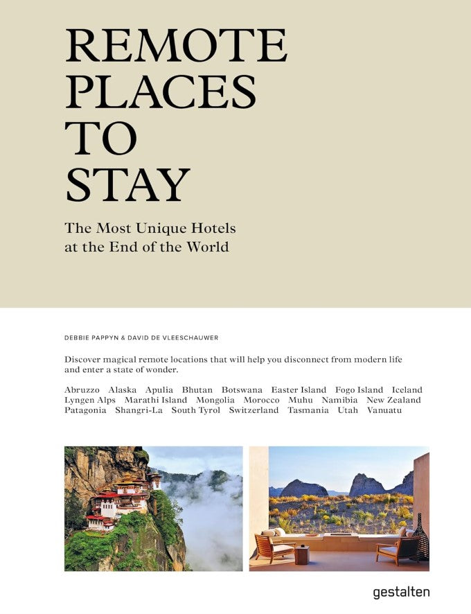 Koffietafelboek Remote Places to Stay