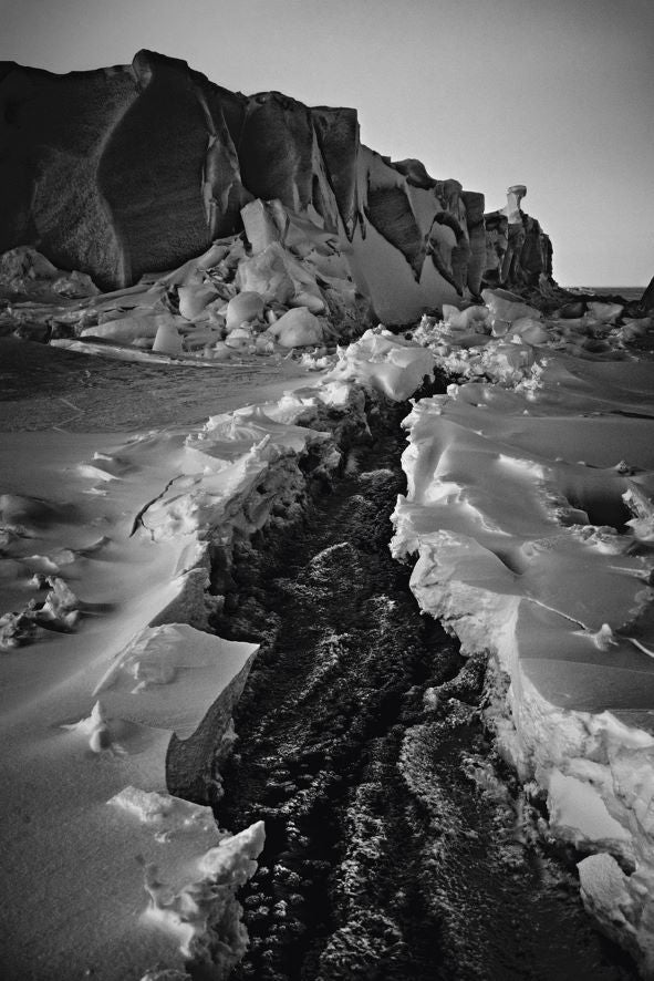 Livre de table basse Ice is Black