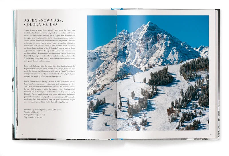 Koffietafelboek The Ultimate Ski Book, Legends, Resorts, Lifestyle & more