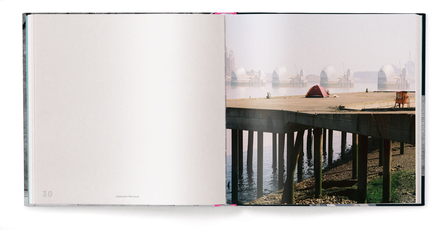 Livre de table basse Londres Unseen de Paul Scane