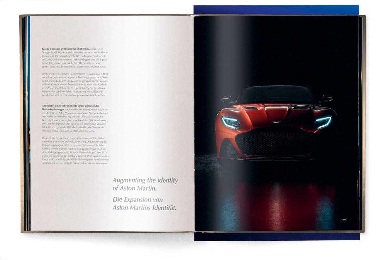 Livre de table basse The Aston Martin Book, édition révisée de René Staud