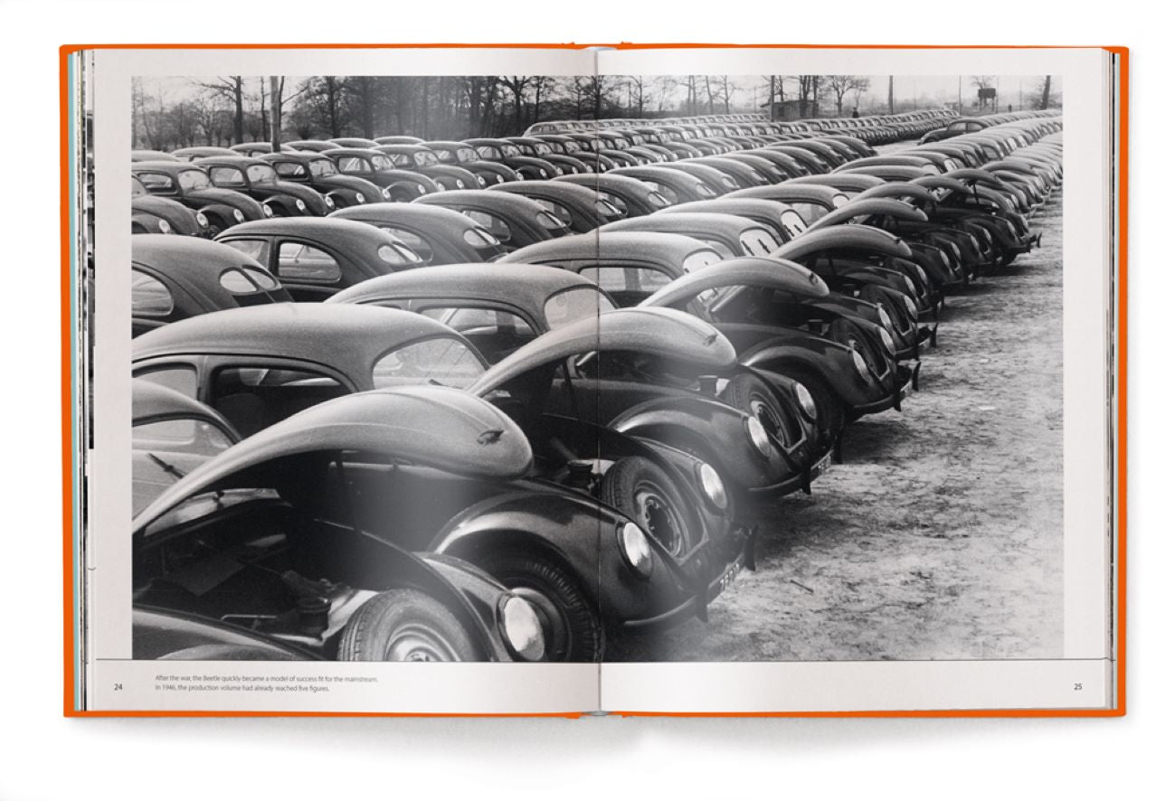 Livre de table basse IconiCars VW Beetle d'Elmar Brümmer