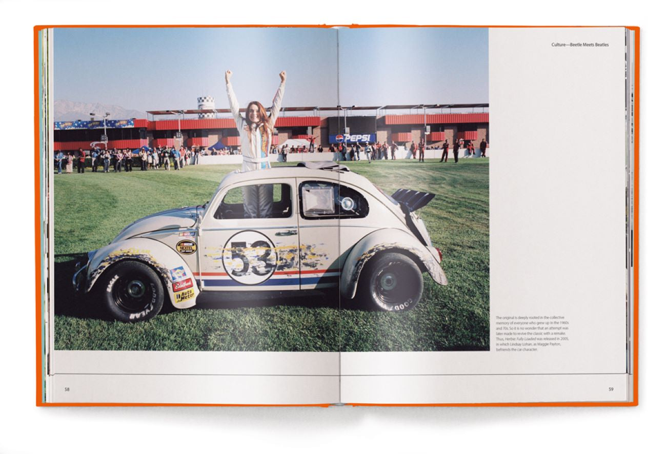 Livre de table basse IconiCars VW Beetle d'Elmar Brümmer