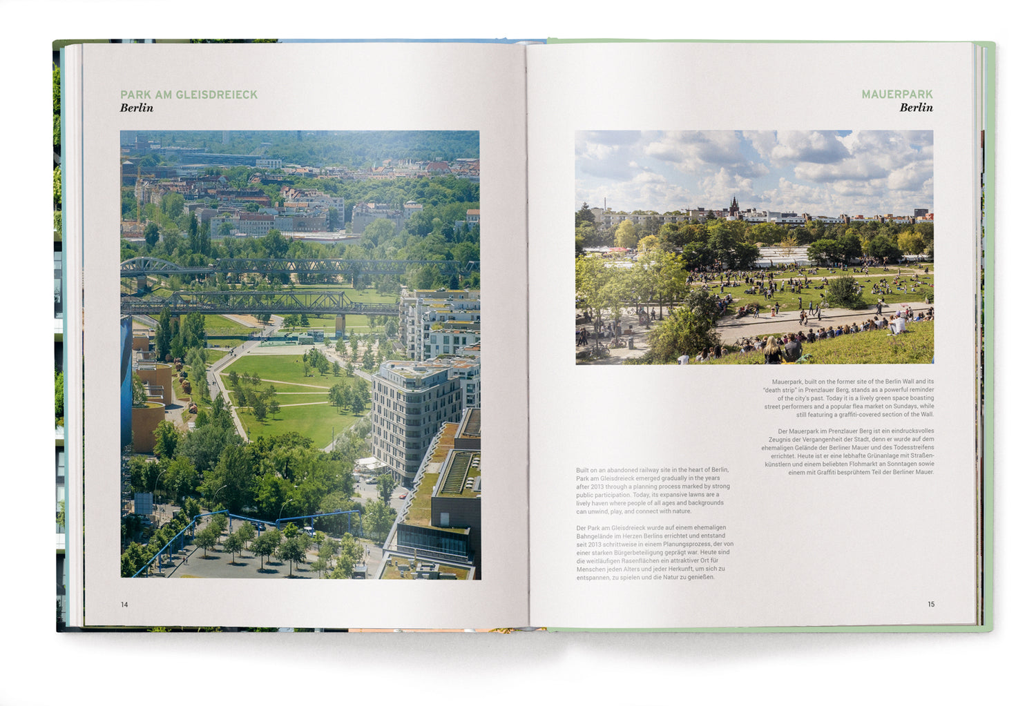 Livre de table basse Urban Oasis, Parks and Green Projects around the World par Jessica Jungbauer