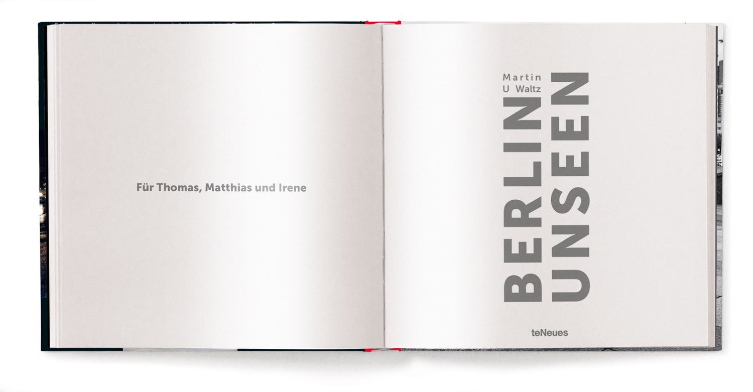 Koffietafelboek Berlin Unseen van Martin U Waltz