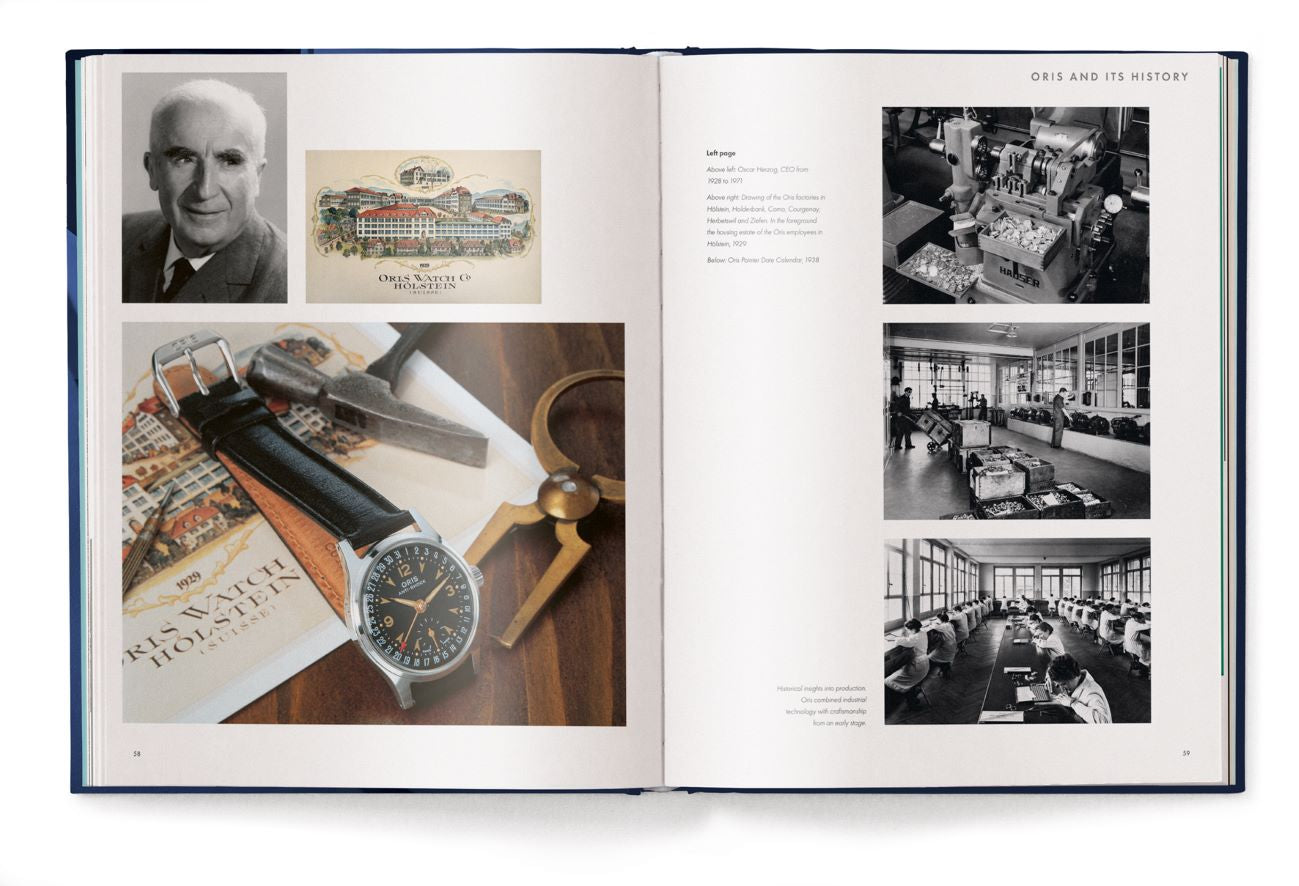 Koffietafelboek The Watch Book Oris, and the Watchmaking History of Switzerland van Gisbert L Brunner