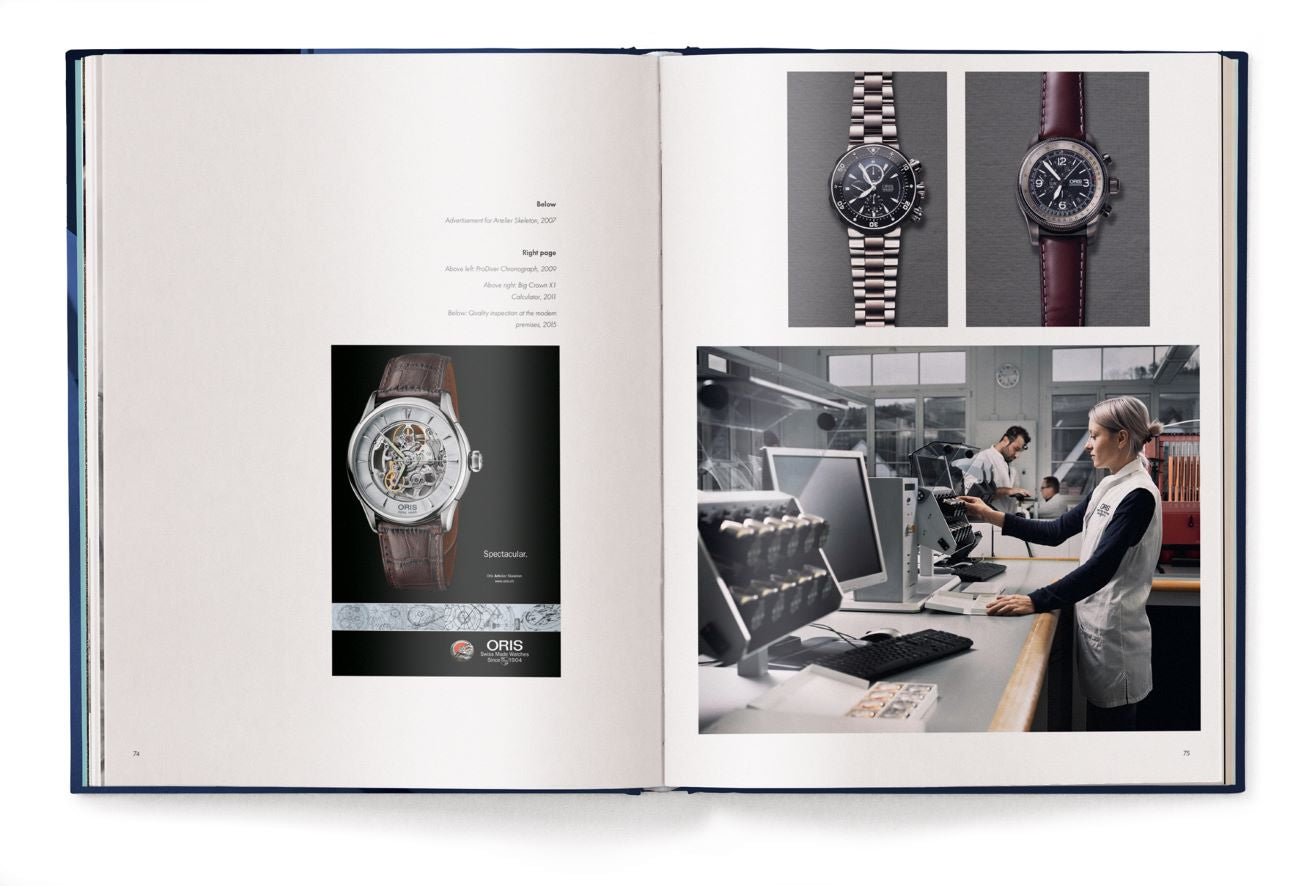 Koffietafelboek The Watch Book Oris, and the Watchmaking History of Switzerland van Gisbert L Brunner