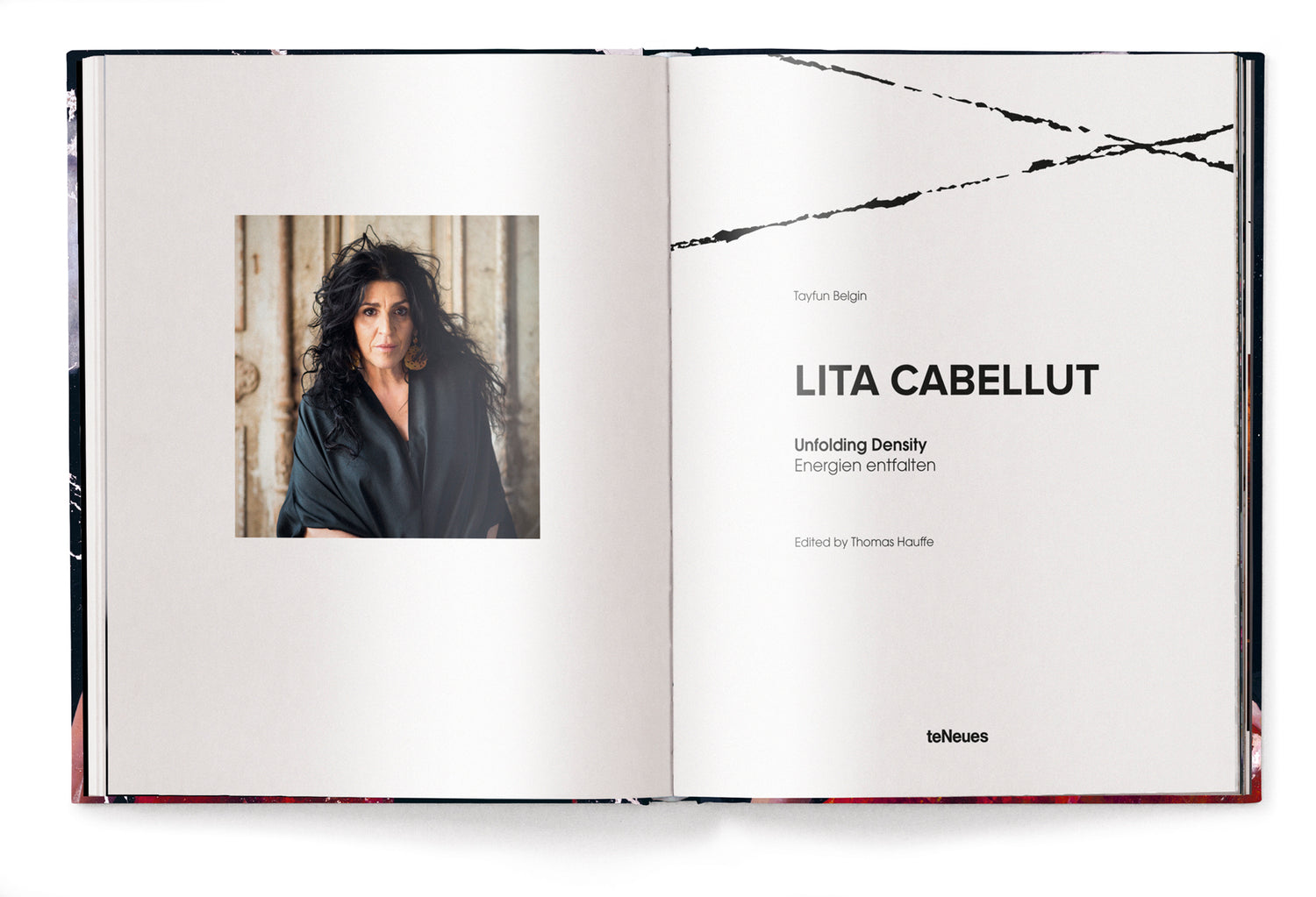 Livre de table basse Lita Cabellut, Unfolding Density par Lita Cabellut