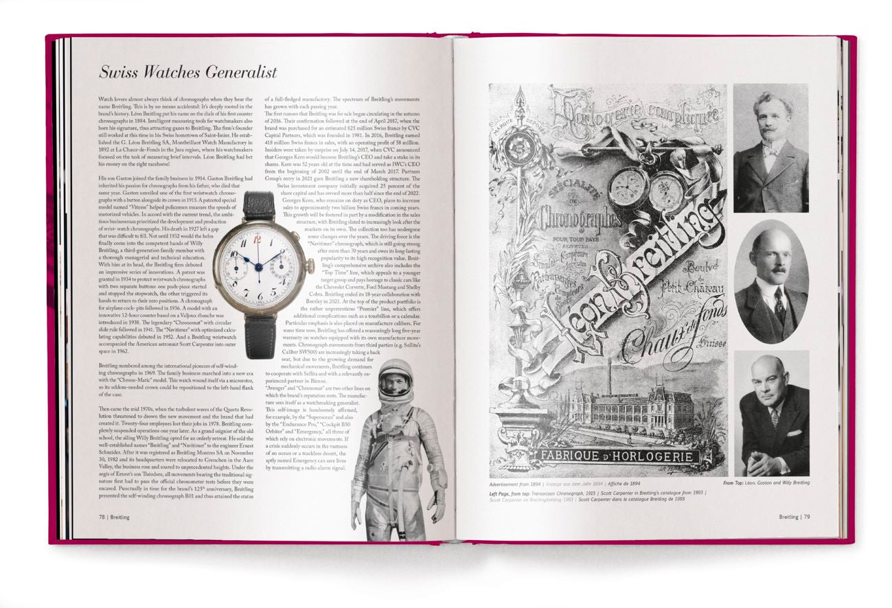 Livre de table basse The Watch Book Compendium, édition révisée par Gisbert L Brunner