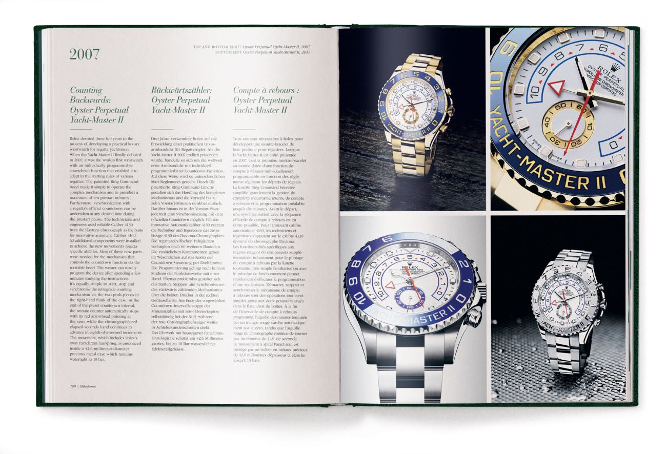 Livre de table basse The Watch Book Rolex, 3e édition mise à jour et étendue par Gisbert L Brunner