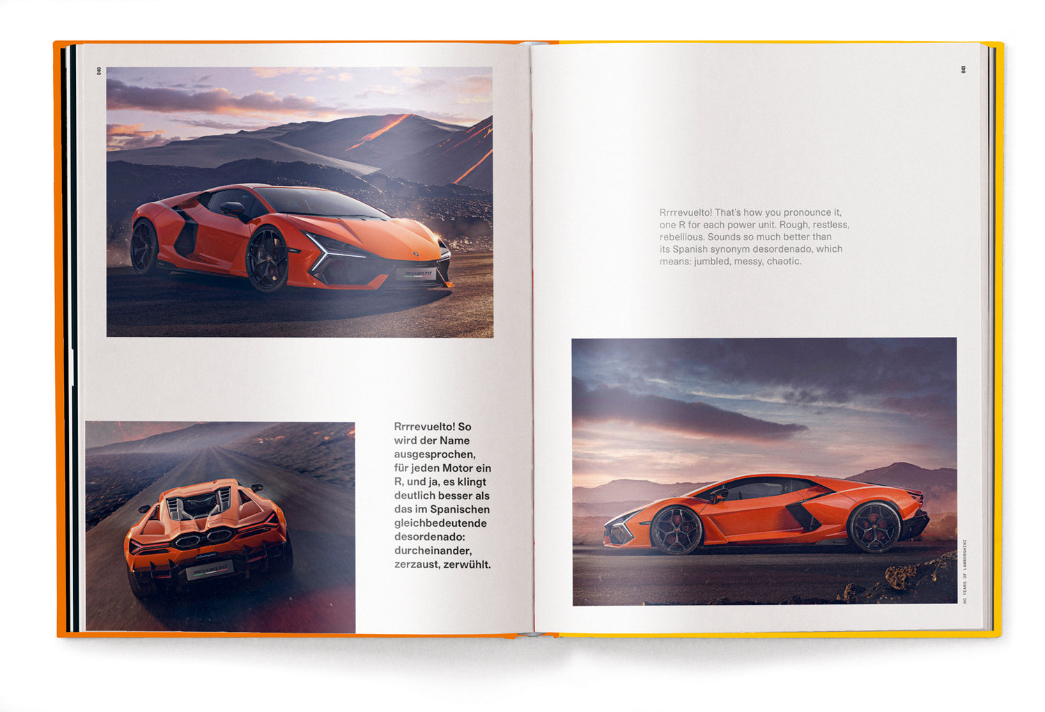 Koffietafelboek The Lamborghini Book van Michael Köckritz