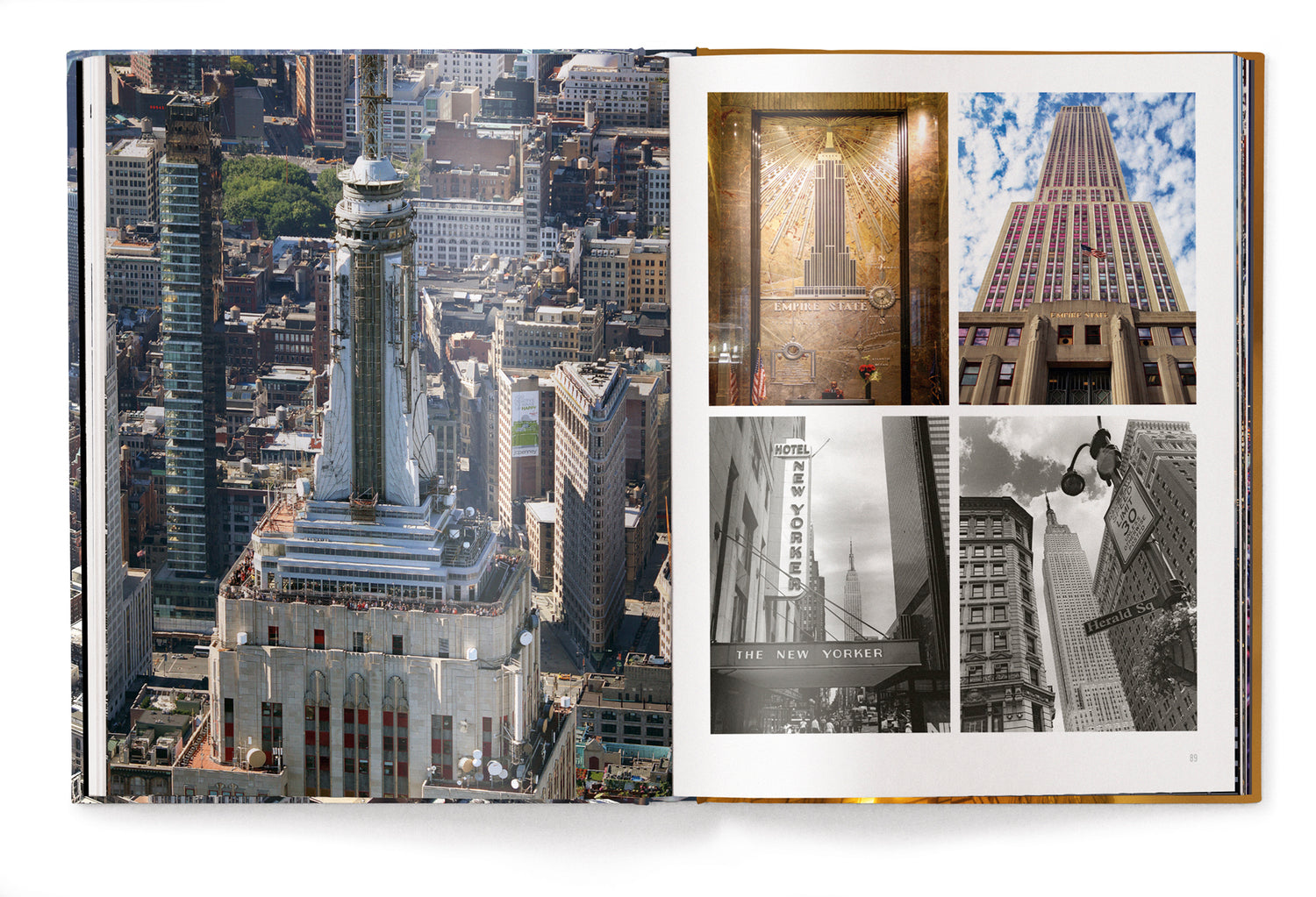 Livre de table basse Iconic New York, édition révisée par Christopher Bliss