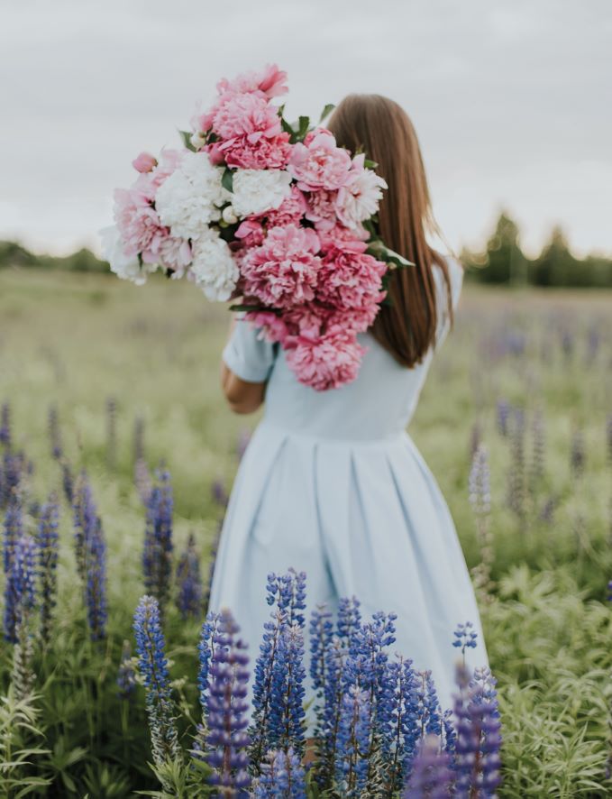 Koffietafelboek Peonies - Floramour serie van Anja Klaffenbach