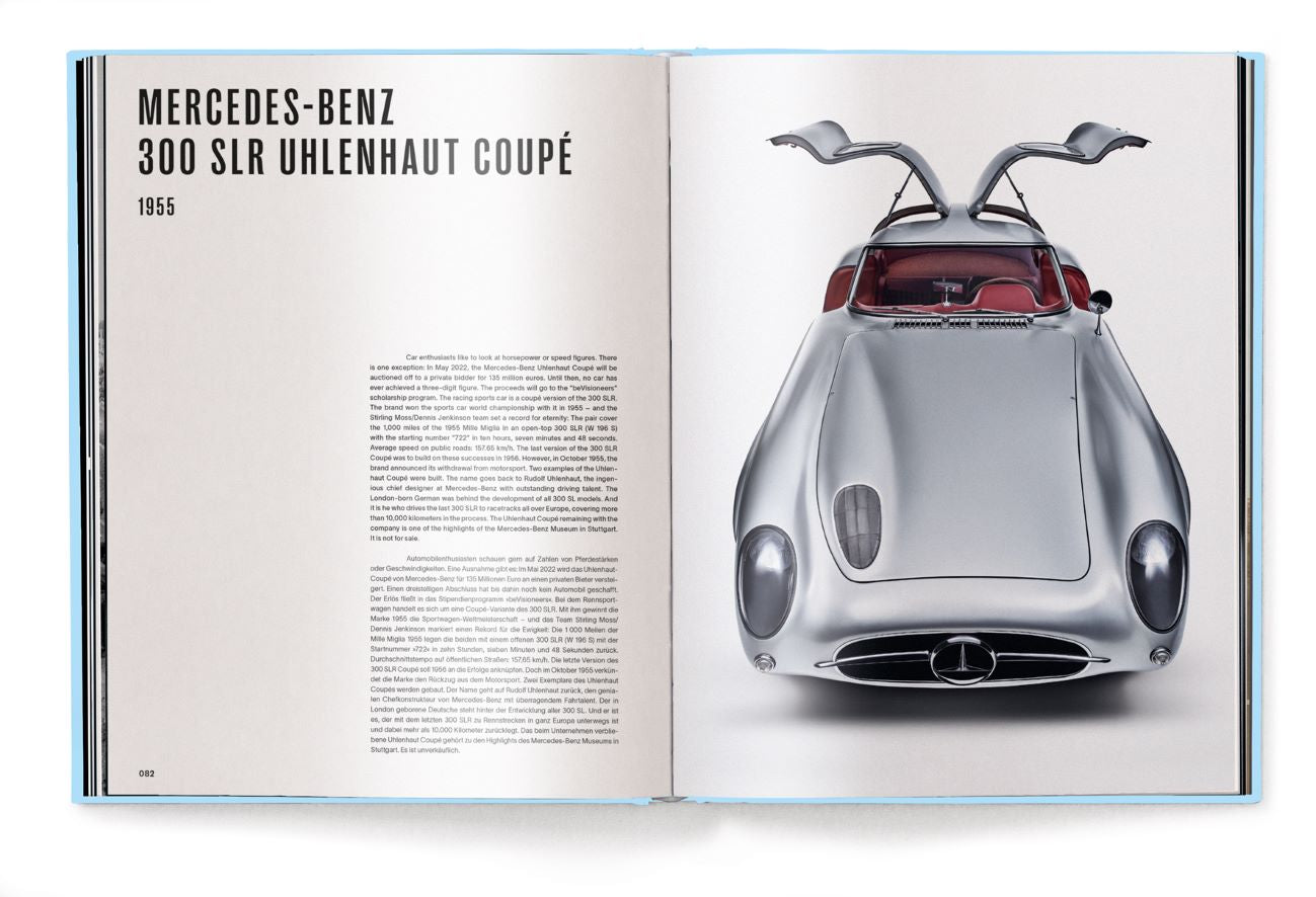 Livre de table basse MercedesBenz Milestones de Michael Köckritz