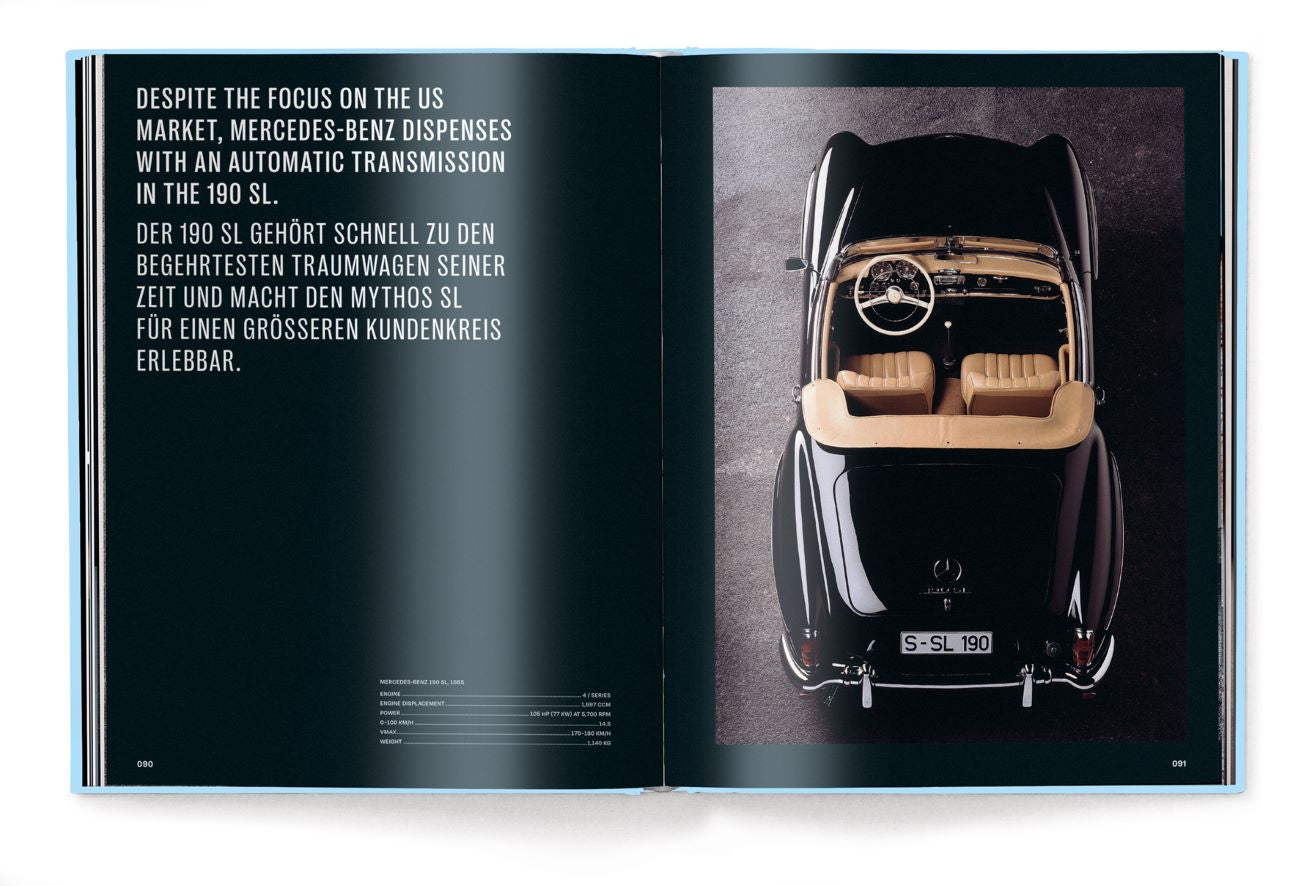 Livre de table basse MercedesBenz Milestones de Michael Köckritz