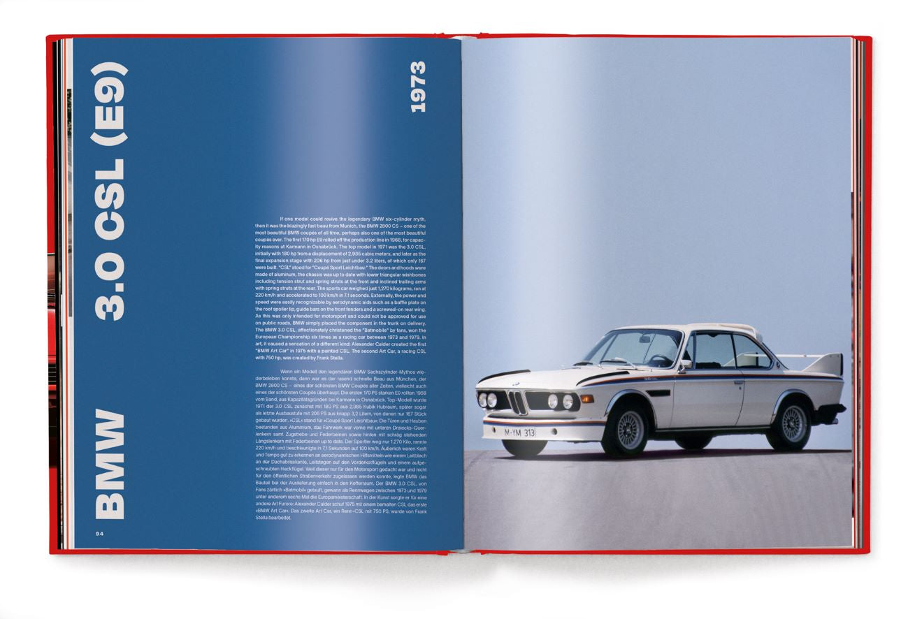 Livre de table basse BMW Milestones de Michael Köckritz