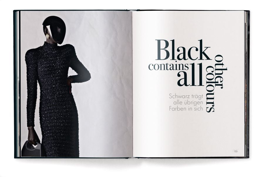 Livre de table basse The Black Book, Fashion Styles &amp; Stories de Heide Christiansen &amp; Martin Fraas