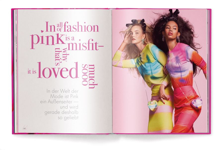 Koffietafelboek The Pink Book, Fashion Styles & Stories van Heide Christiansen & Martin Fraas