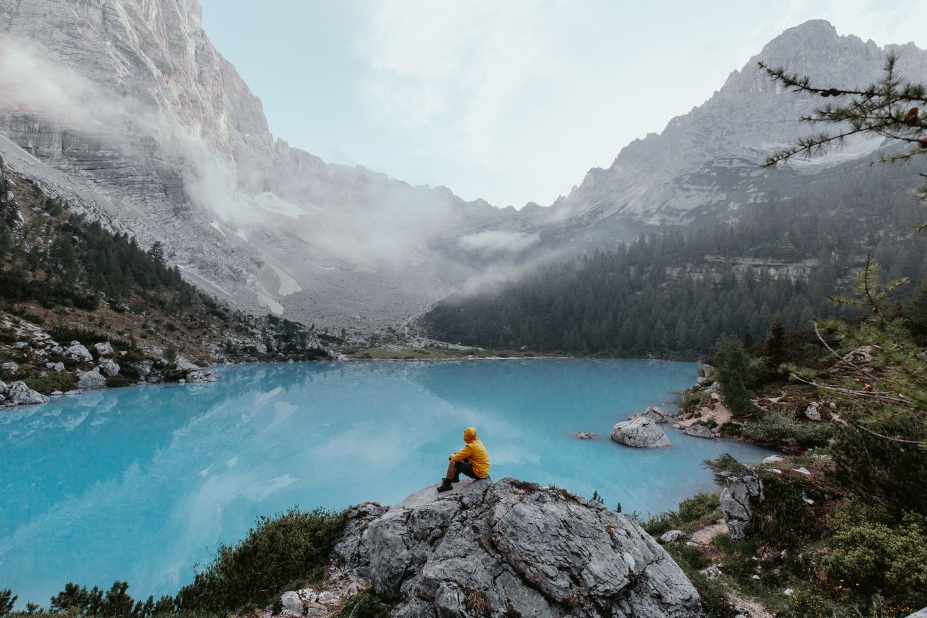 Livre de table basse Évasion, à la découverte des Dolomites Un voyage visuel et des aventures de Guerel Sahin