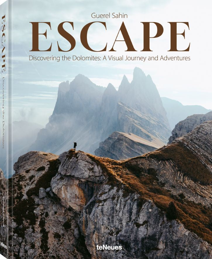 Livre de table basse Évasion, à la découverte des Dolomites Un voyage visuel et des aventures de Guerel Sahin