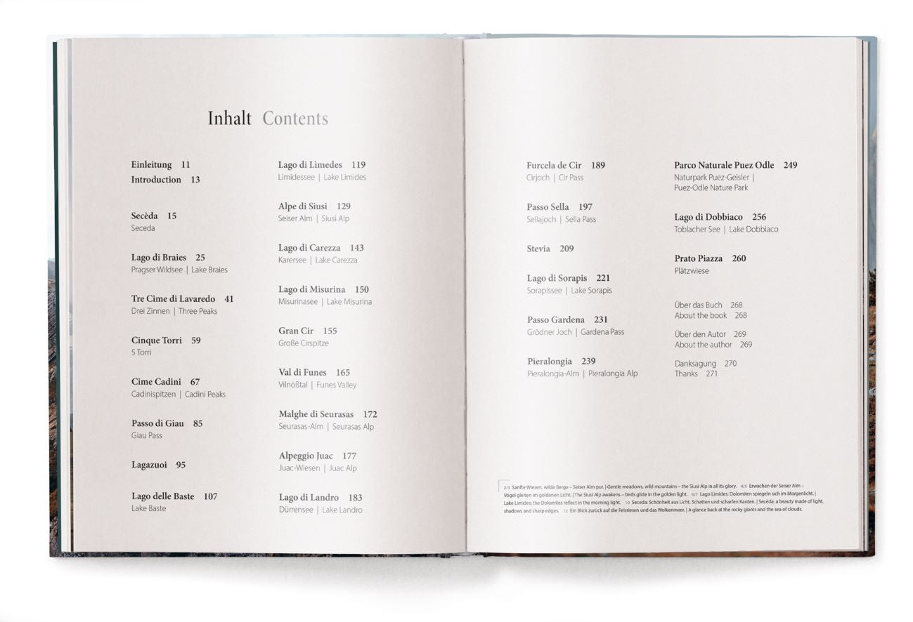Livre de table basse Évasion, à la découverte des Dolomites Un voyage visuel et des aventures de Guerel Sahin