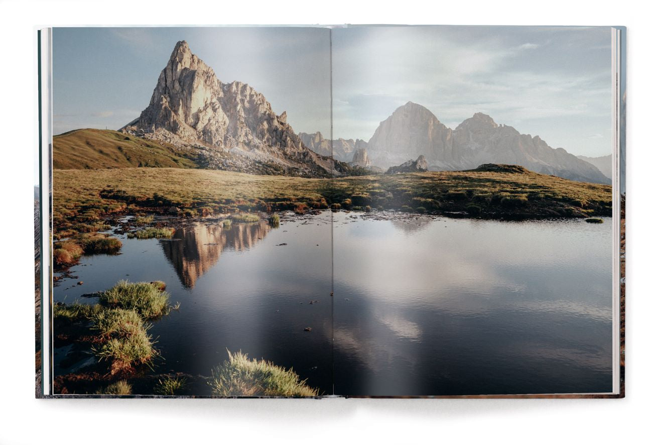 Livre de table basse Évasion, à la découverte des Dolomites Un voyage visuel et des aventures de Guerel Sahin