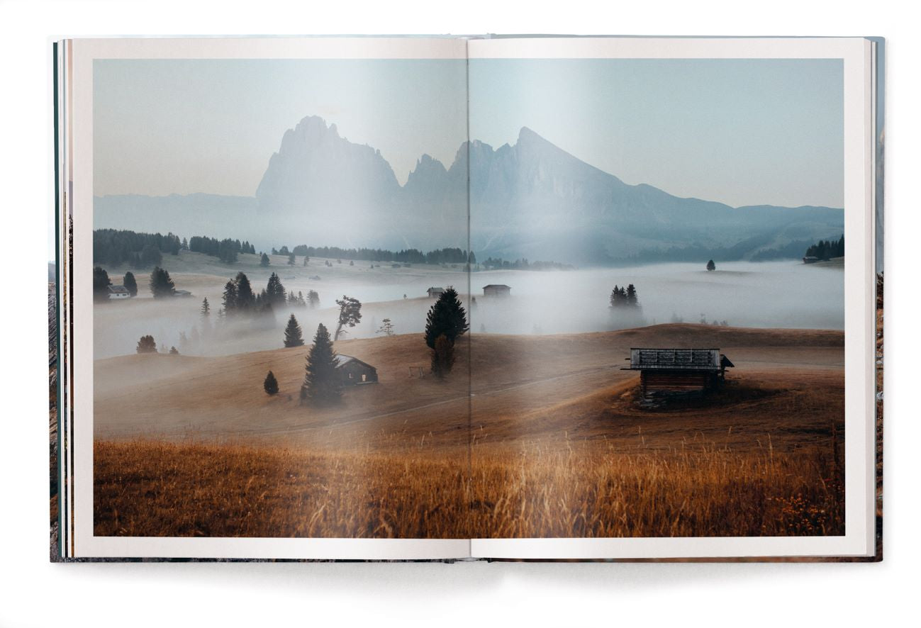 Livre de table basse Évasion, à la découverte des Dolomites Un voyage visuel et des aventures de Guerel Sahin