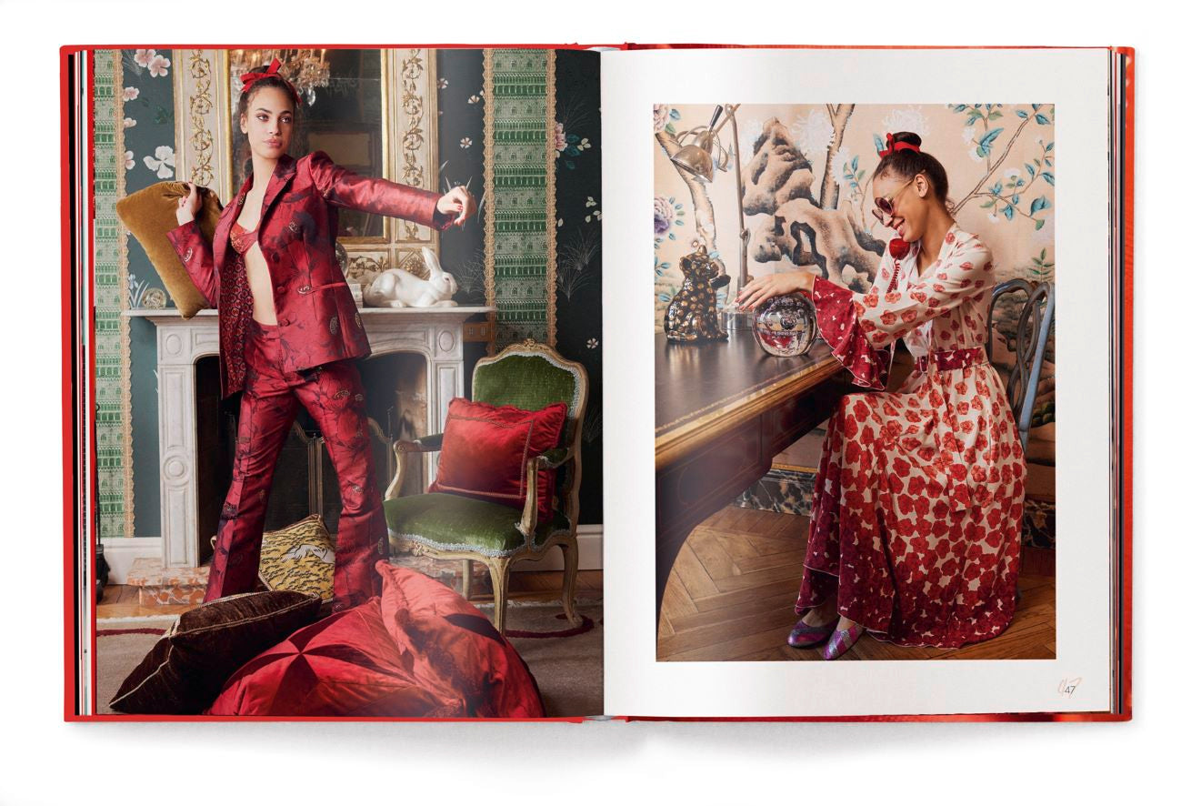 Koffietafelboek The Red Book, Fashion, Styles & Stories van Heide Christiansen & Martin Fraas