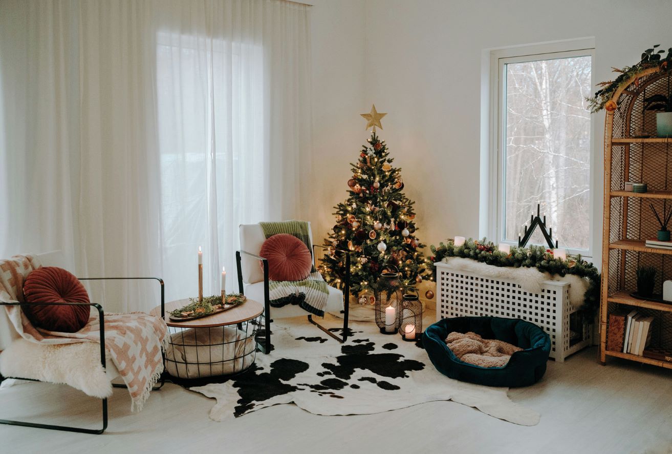 Koffietafelboek Home for Christmas, Decorating for the Holiday Season van Claire Bingham