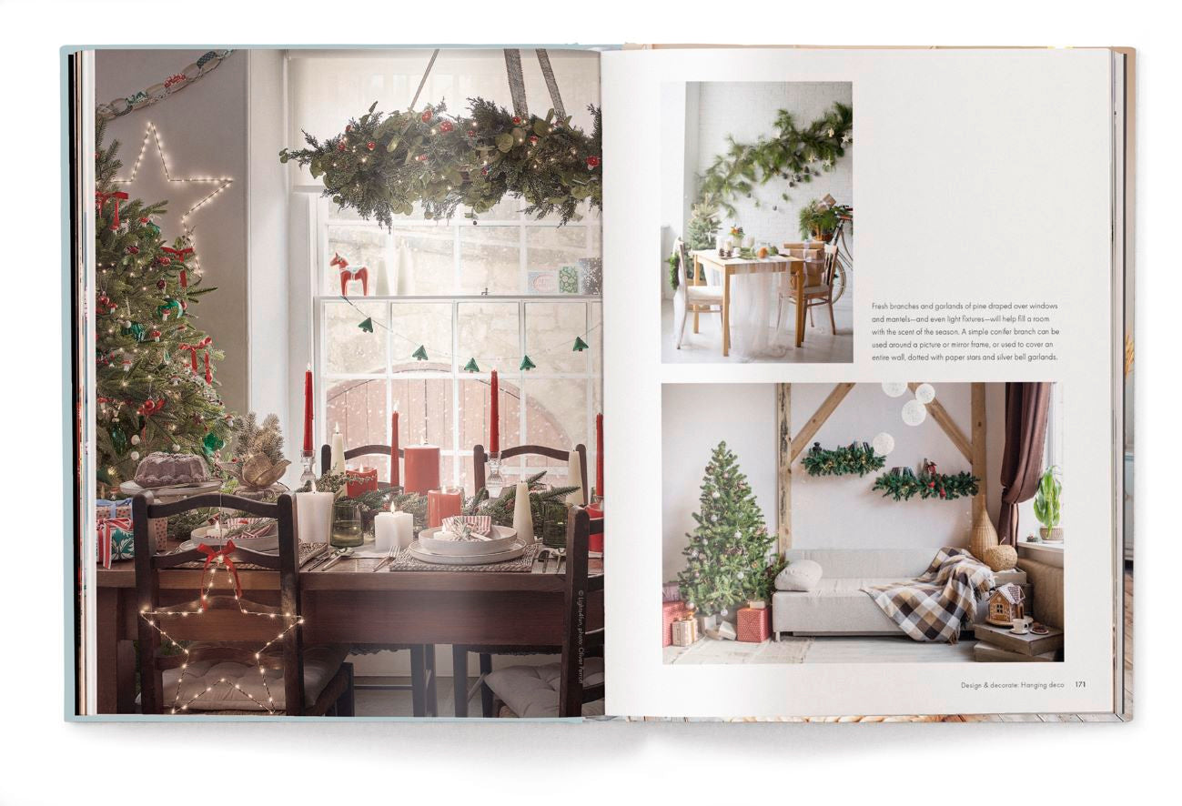 Koffietafelboek Home for Christmas, Decorating for the Holiday Season van Claire Bingham