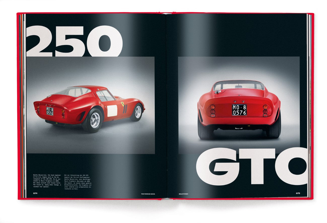 Koffietafelboek The Ferrari Book van Michael Köckritz