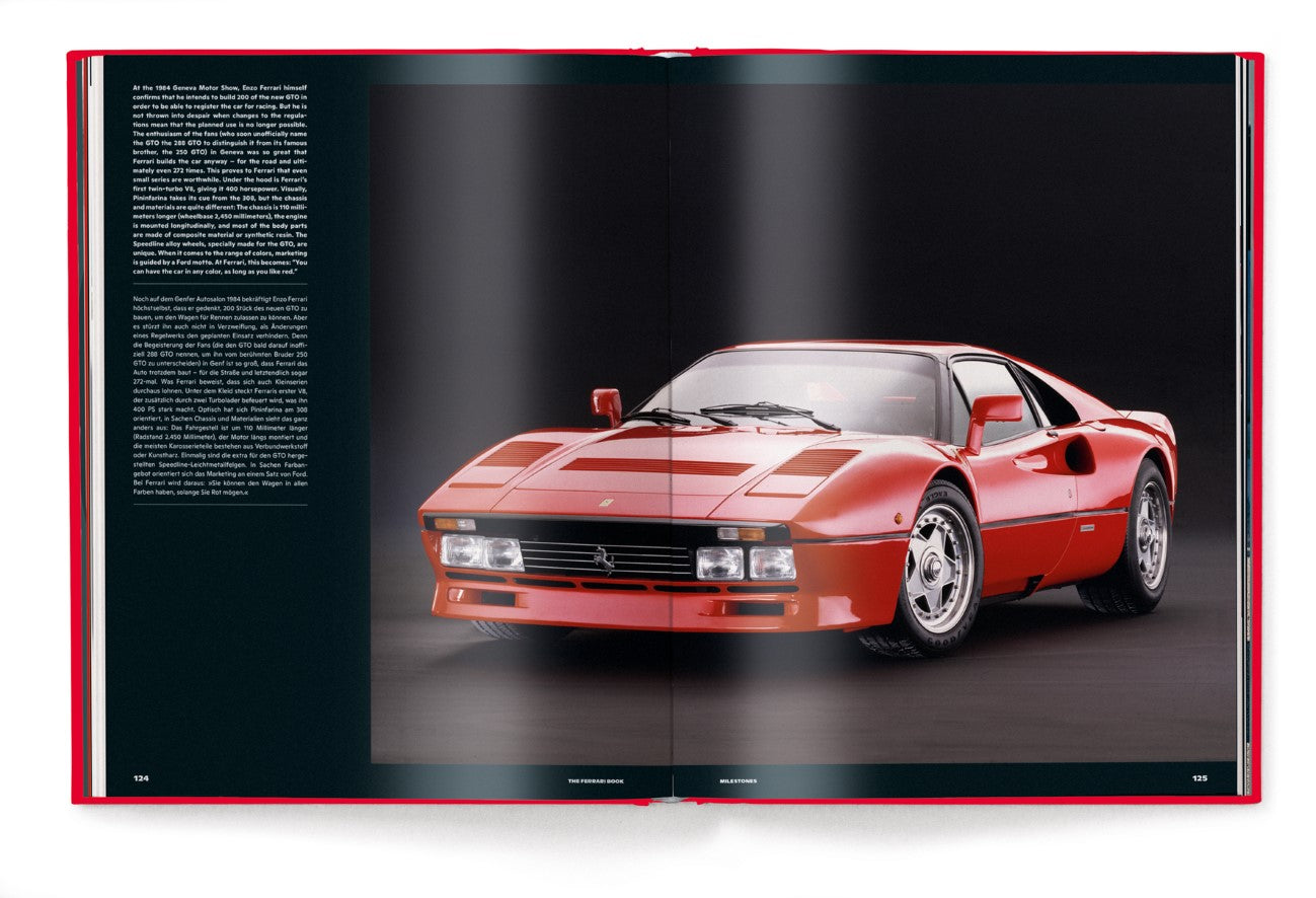Koffietafelboek The Ferrari Book van Michael Köckritz