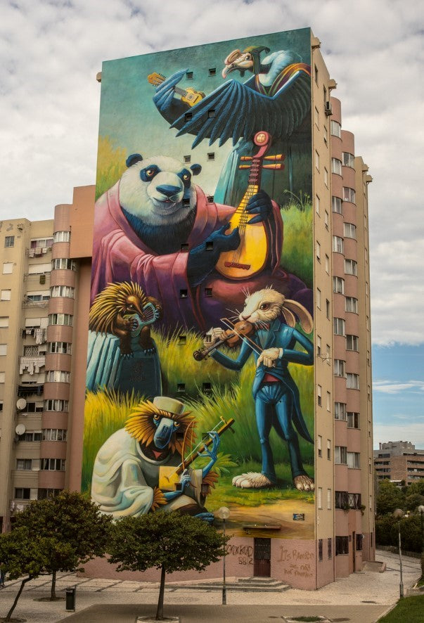 Koffietafelboek Masters of Street Art, Art without a Frame