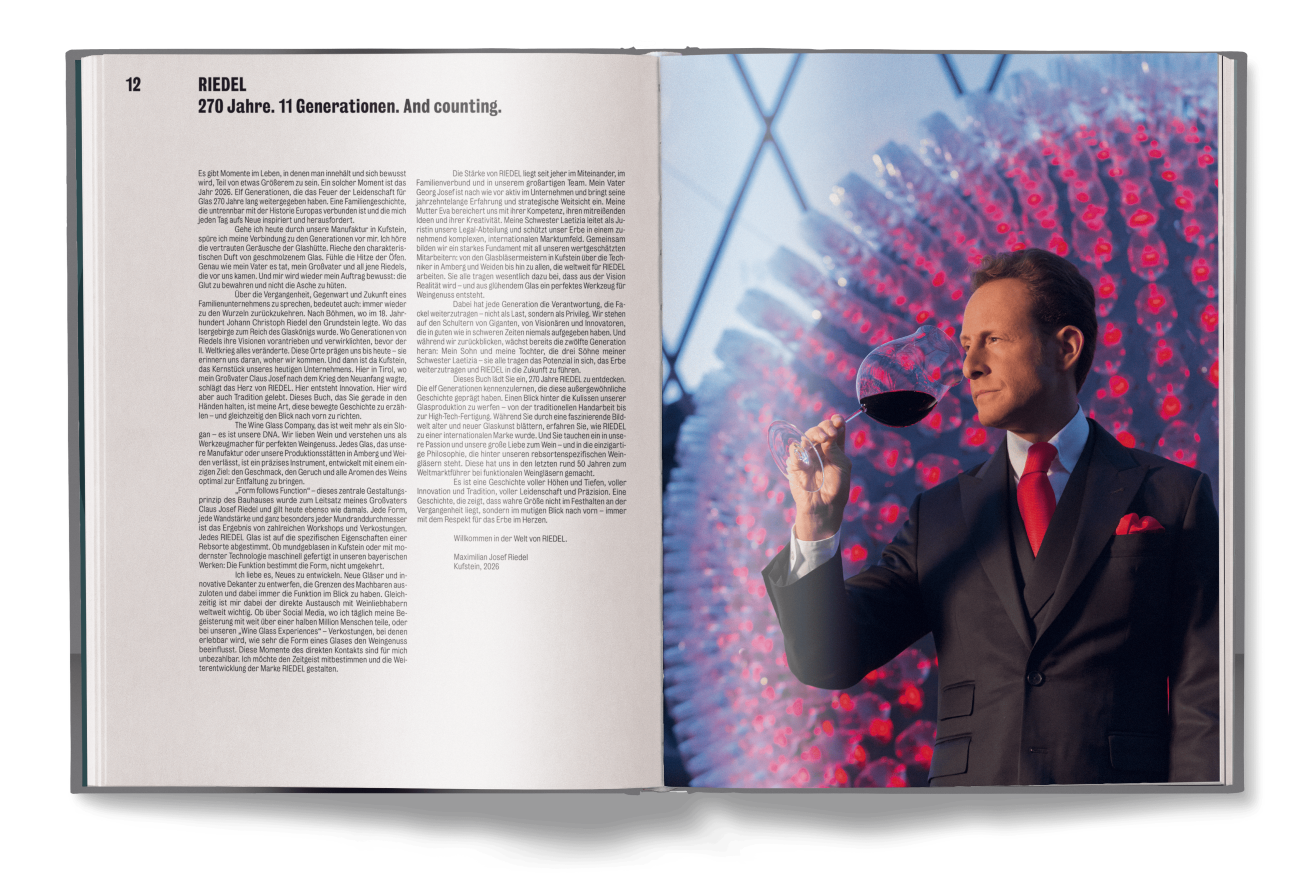 Heart of Glass, Riedel and the Art of Taste
