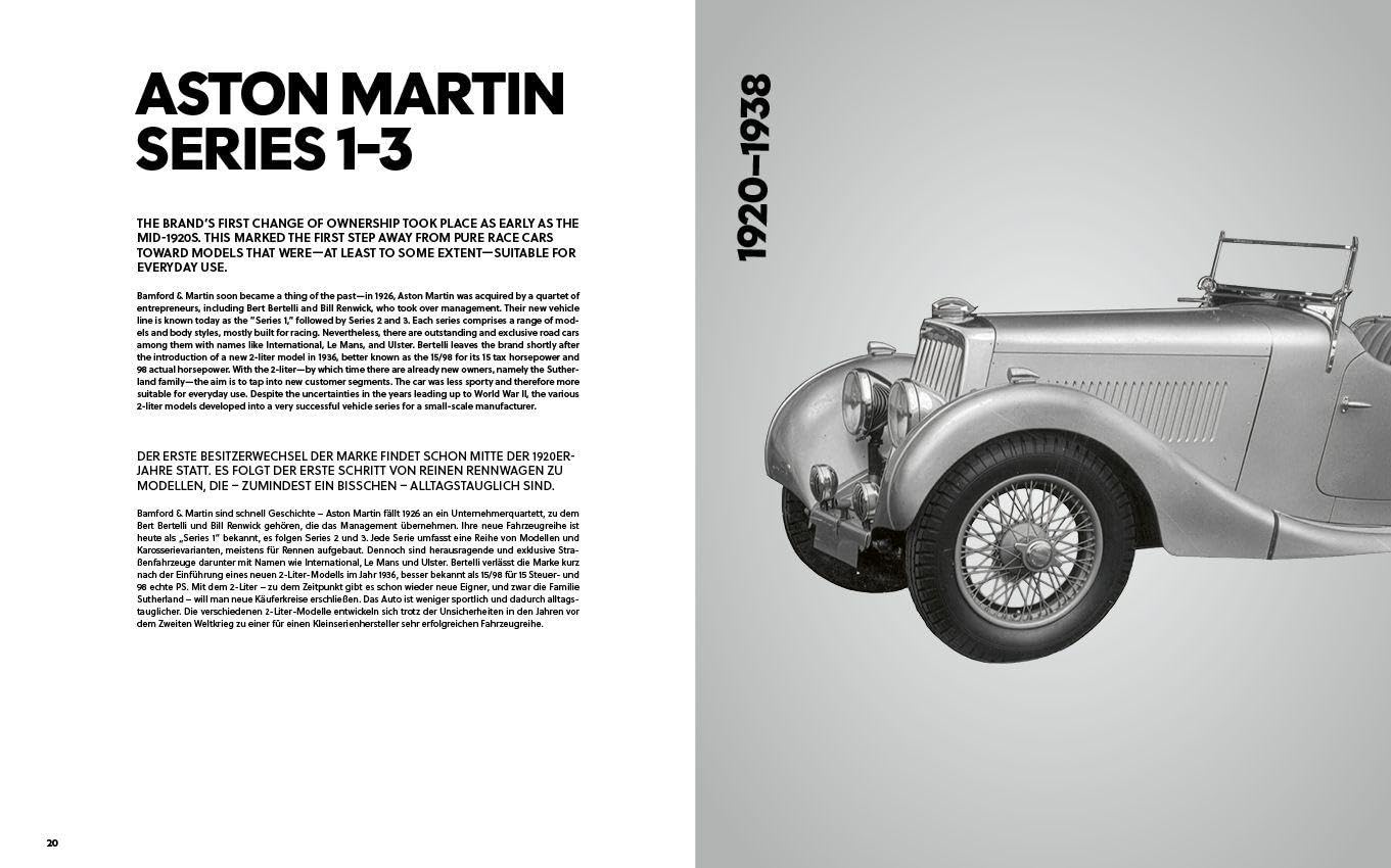 Aston Martin Milestones