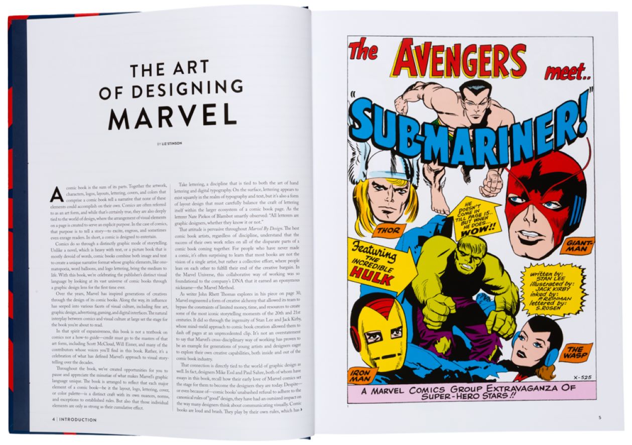 Koffietafelboek Marvel By Design van Gestalten & Liz Stinson