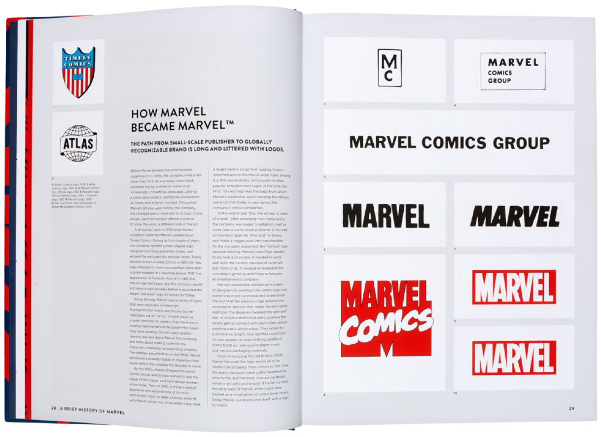 Koffietafelboek Marvel By Design van Gestalten & Liz Stinson