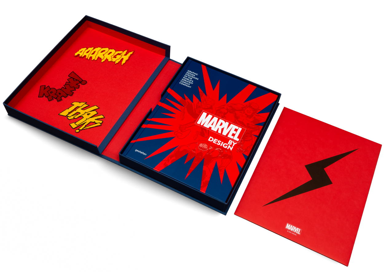 Koffietafelboek Marvel By Design Special Edition van gestalten & Liz Stinson